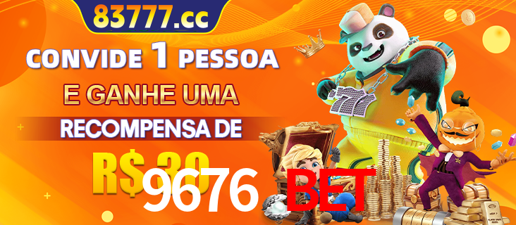 Banner institucional da 9676 BET sobre parceria de marcas e criação de uma marca de excelência, apresentando os mascotes de jogos populares como o Fortune Tiger.