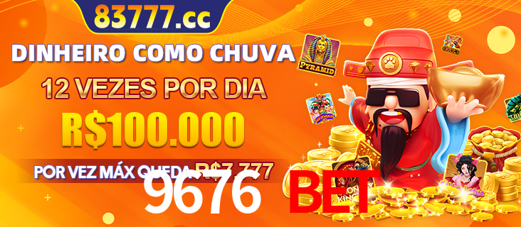 Banner do programa de recompensas Recomende para amigos do 9676 BET, detalhando os bônus por convidar amigos, com prêmios que chegam a R$288.888.